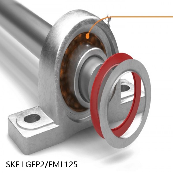 LGFP2/EML125 SKF Bearings,Grease and Lubrication,Grease, Lubrications and Oils