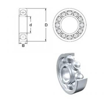 5 mm x 13 mm x 4 mm  ZEN S695-2Z deep groove ball bearings