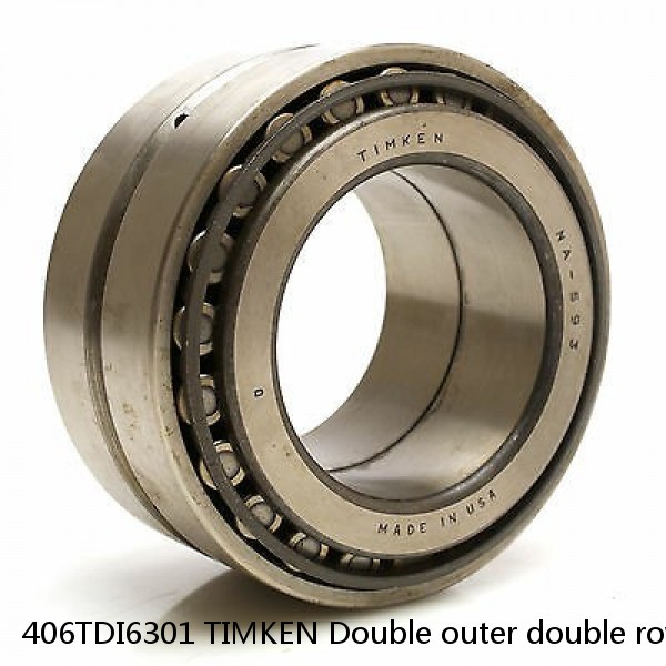 406TDI6301 TIMKEN Double outer double row bearings