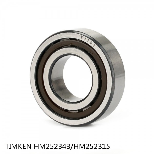 HM252343/HM252315 TIMKEN Single row bearings inch