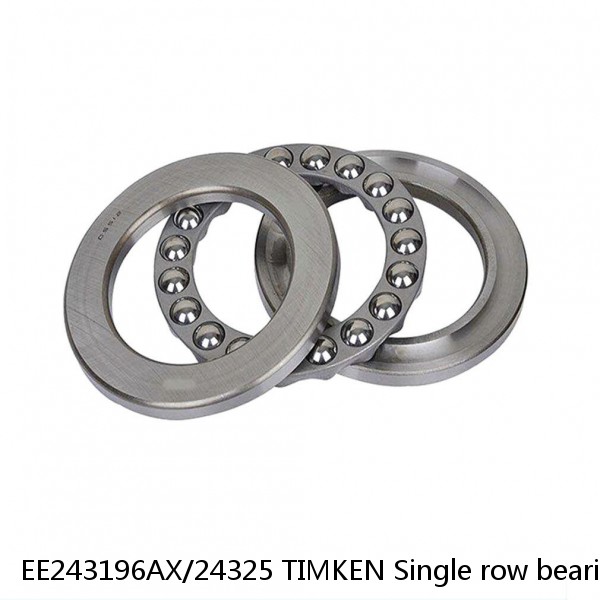 EE243196AX/24325 TIMKEN Single row bearings inch